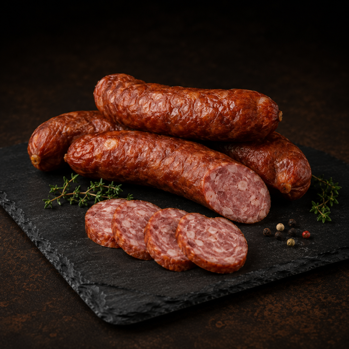 Kiełbasa podhalańska wędzona premium 500 g